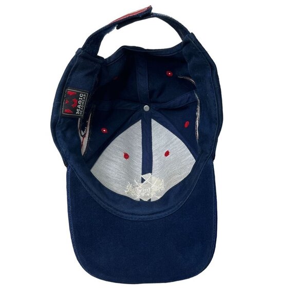 Stars Strips Hat Cap Adults‎ Strap Back Blue Post Tension Of Nevada Baseb… - Picture 6 of 9